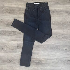 AYR Women's High Rise Jeans - Dark Blue 26